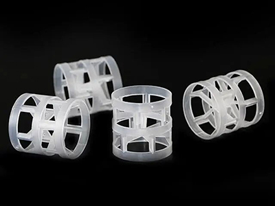 Liquid holdup of step ring random packing